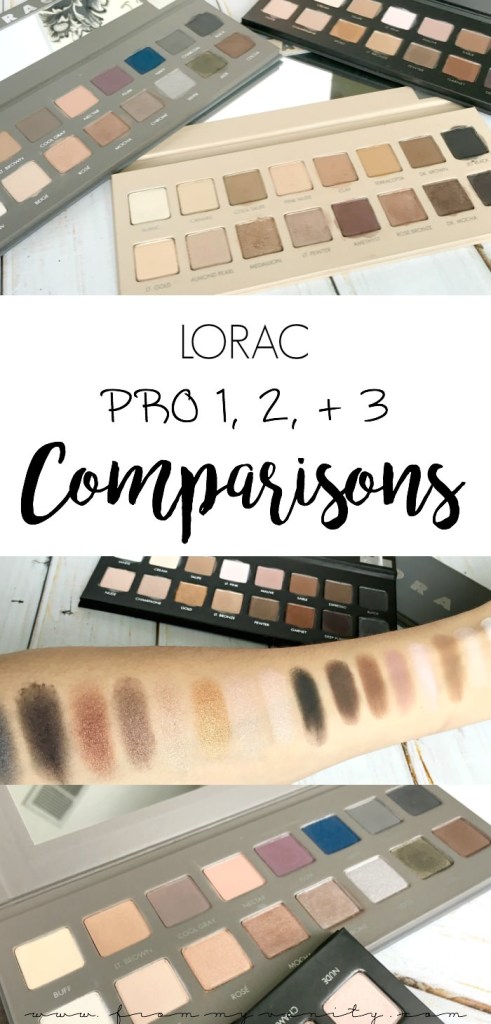 Which LORAC PRO palette is right for you? It's all broken down in this really in-depth, informative comparison post -- sharing both the pros and cons of EACH palette!